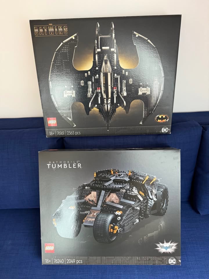 Nové vyřazené sety Lego Tumbler + Batwing