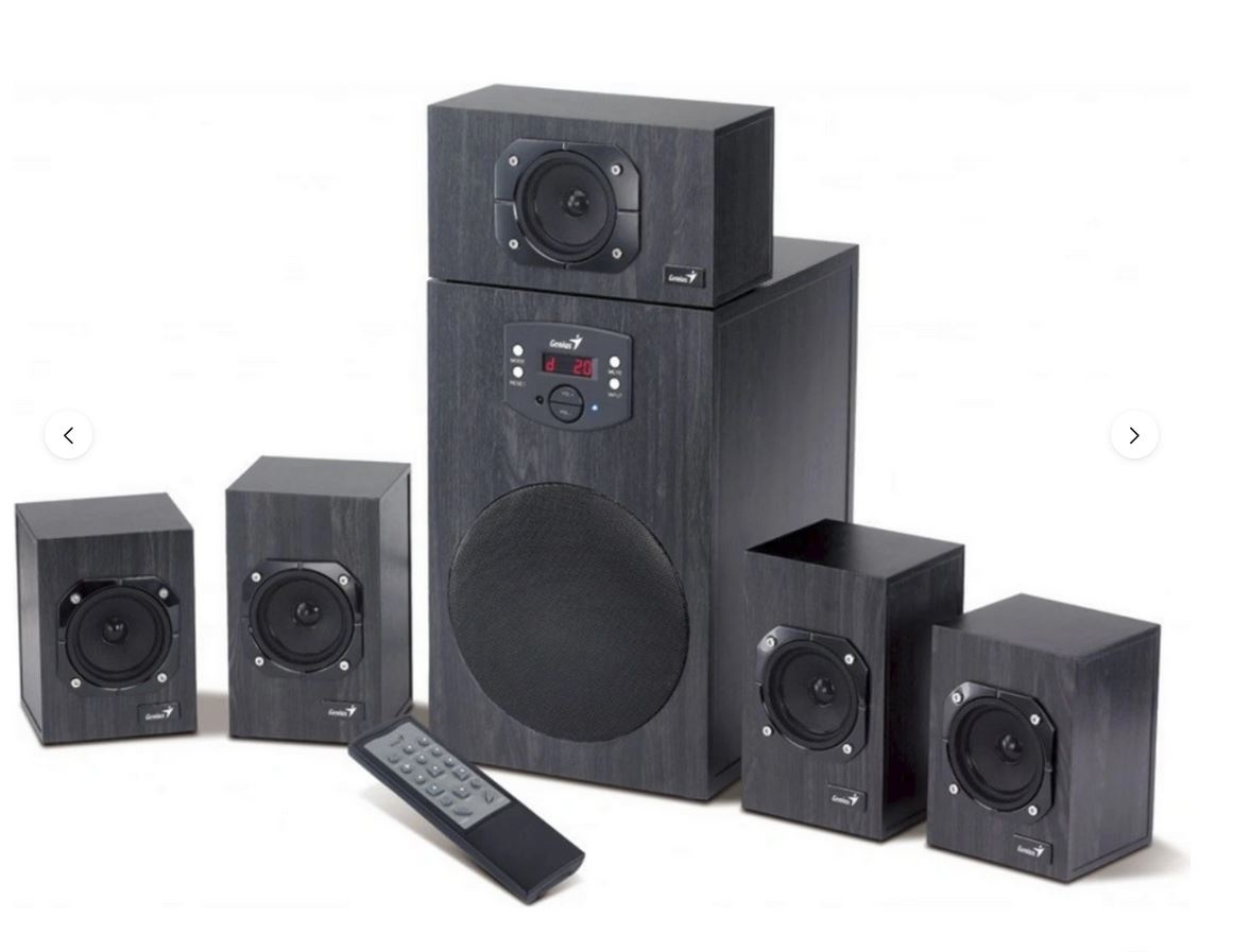 5.1sestava Genius SW-HF5.1 4500 v2-125W + 15 dalsich repro