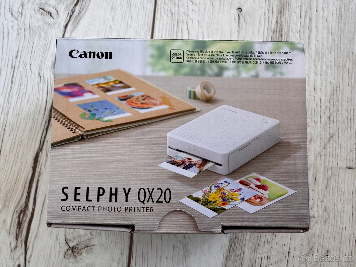 📸 Canon SELPHY QX20 – kompaktní fototiskárna