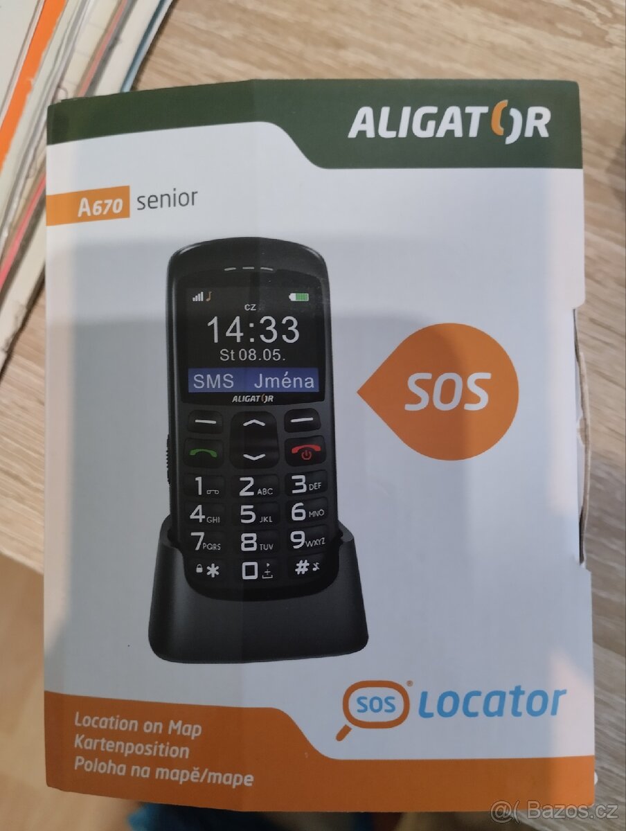 ALIGÁTOR mobilní telefon