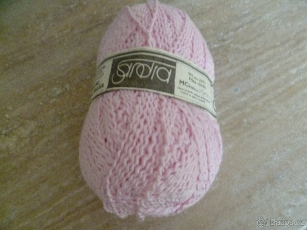 Nová pletací příze levně