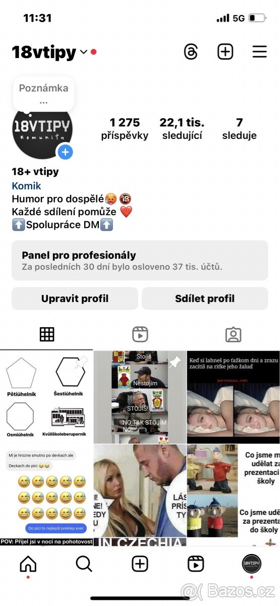 prodám Know How + Instagramový účet zdarma
