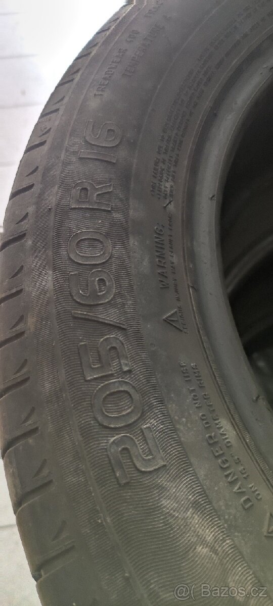 3x pneu Michelin zimní 205 / 60 / R16
