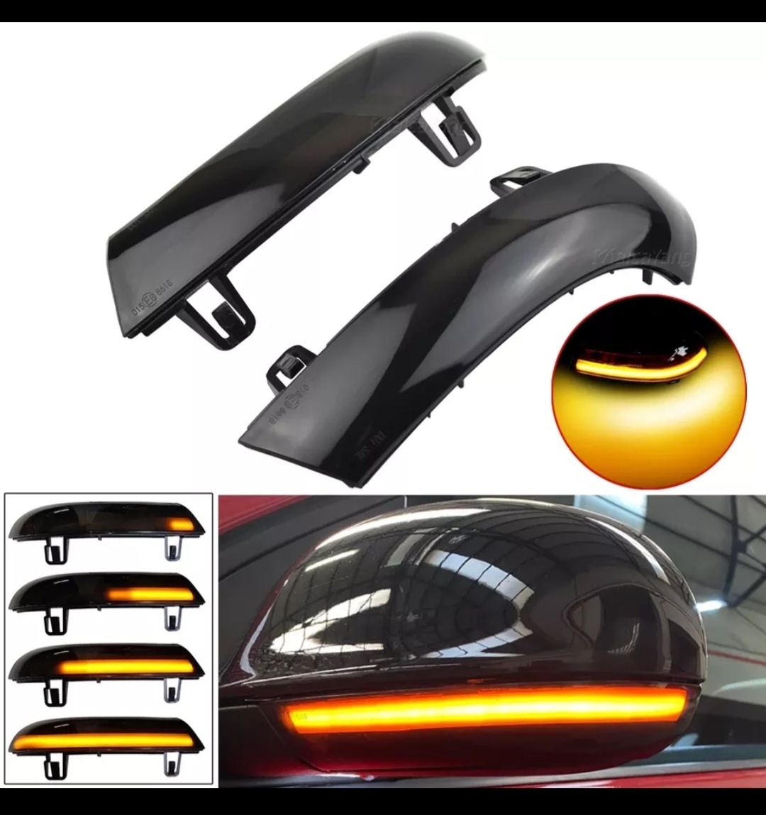 smerovky dynamicke blinkry skoda vw led svetla passat superb
