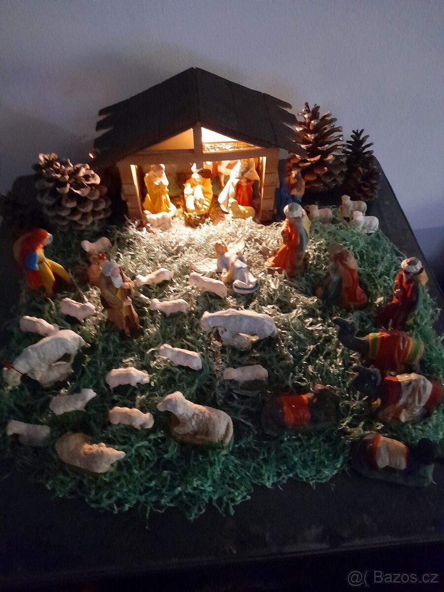 Starožítny betlém
