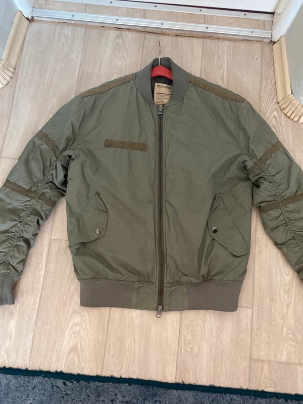 Army bunda bomber khaki zelena panska  XL seda