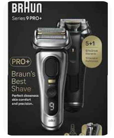 holící strojek BRAUN Series 9 PRO+ s nabíjecím pouzdrem