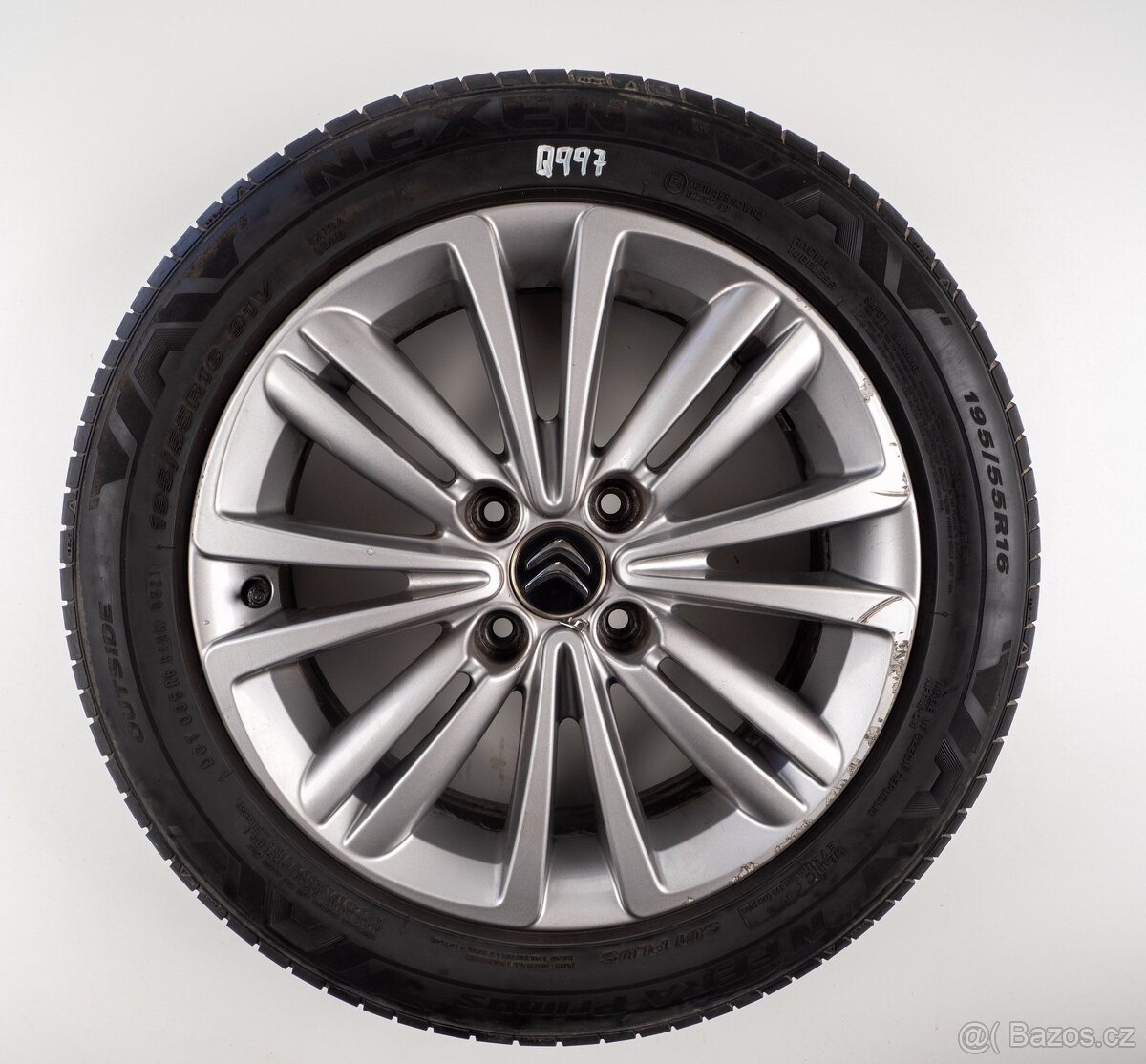 Citroen C-Elysee - Originání 16" alu kola - Letní pneu