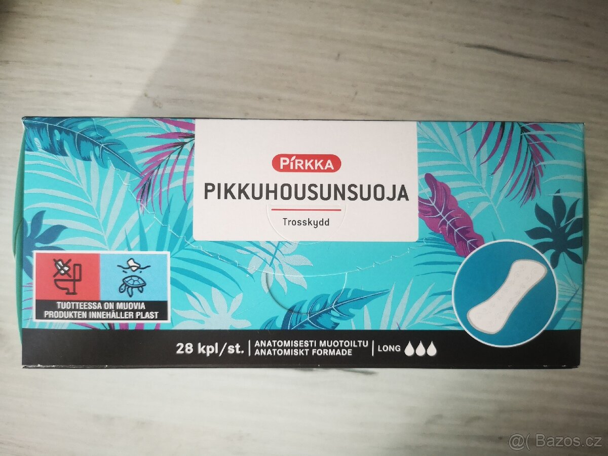 Dámské vložky Long, 19 Kč, mám 2 ks