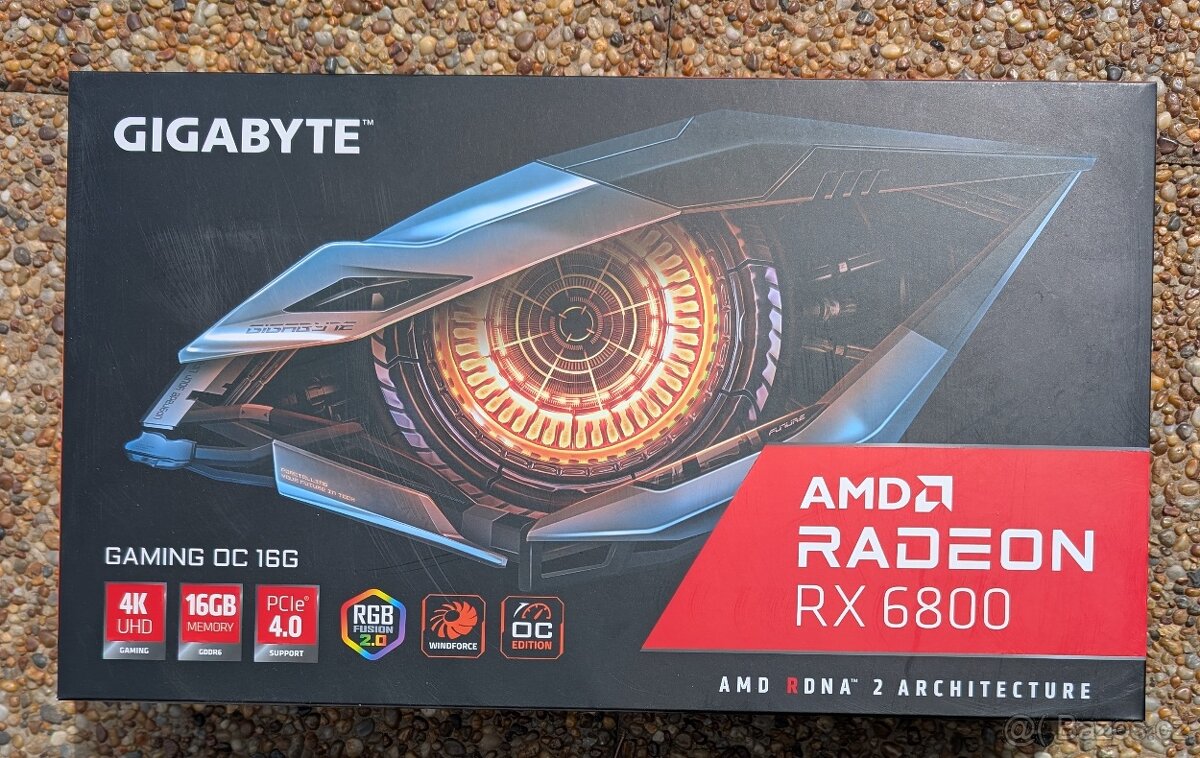 Nová - GIGABYTE RX6800 GAMMING OC 16G