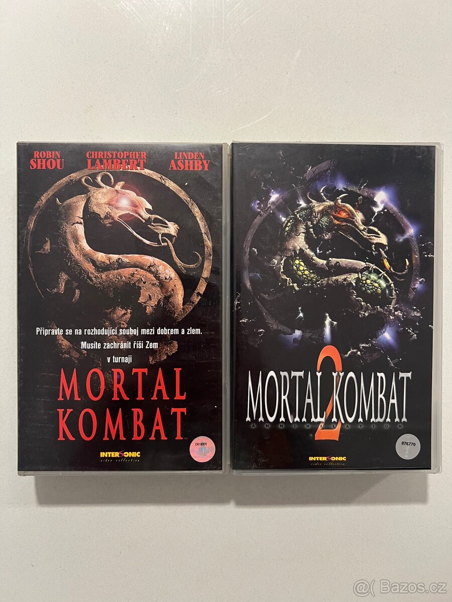 VHS - Mortal Kombat 1&2