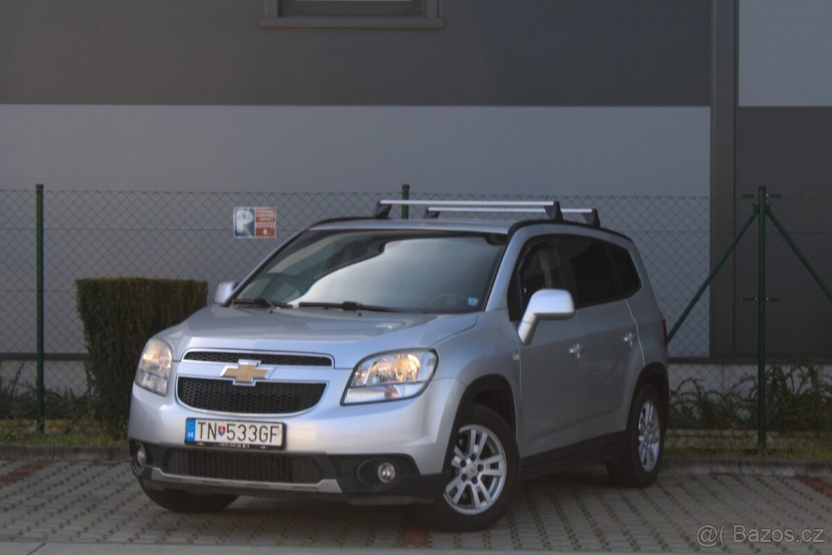 Chevrolet Orlando Benzín + LPG 7-miestny