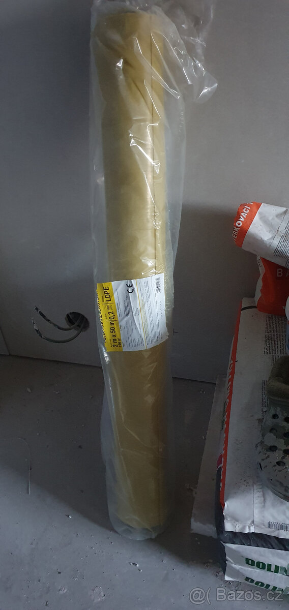 Parotěsná LDPE folie 0,2mm 2x50m