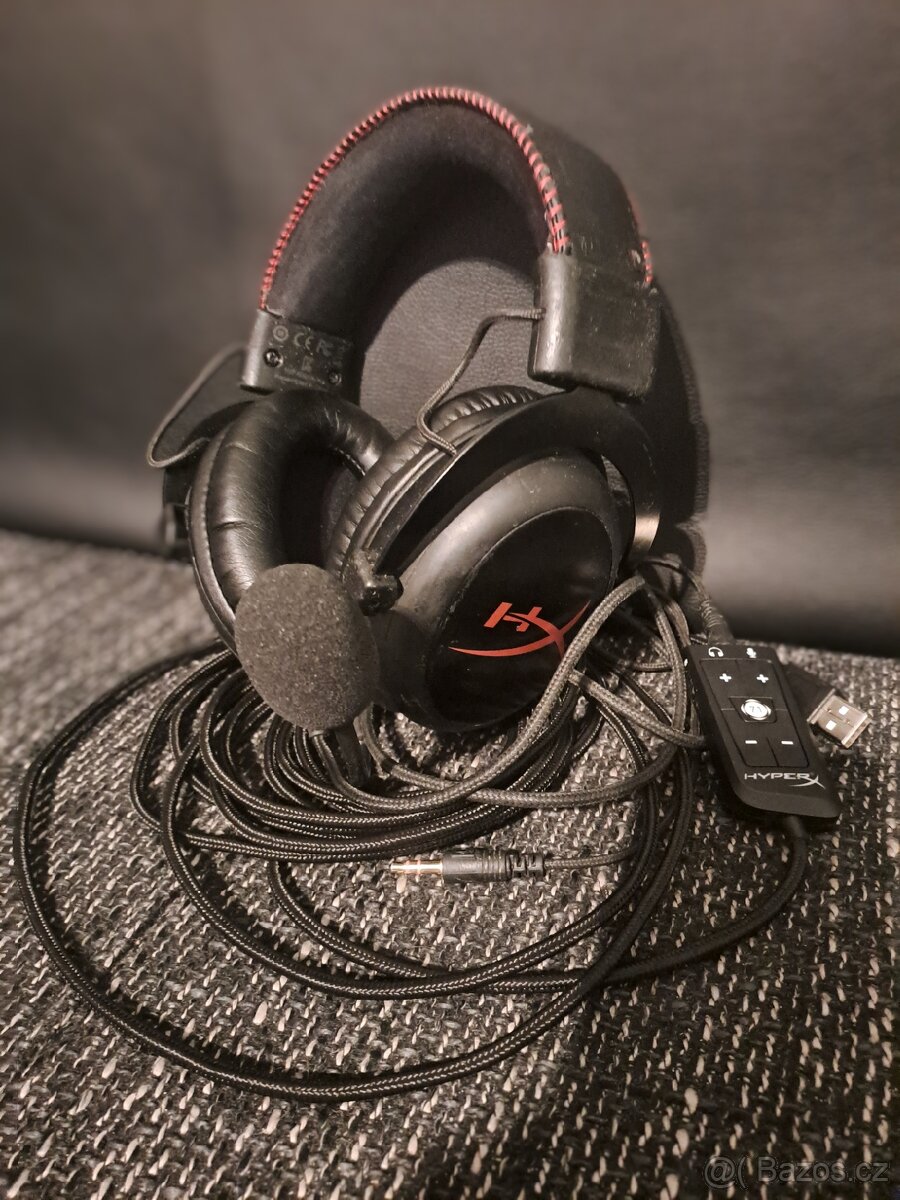 Herní sluchátka Kingston HyperX Cloud II