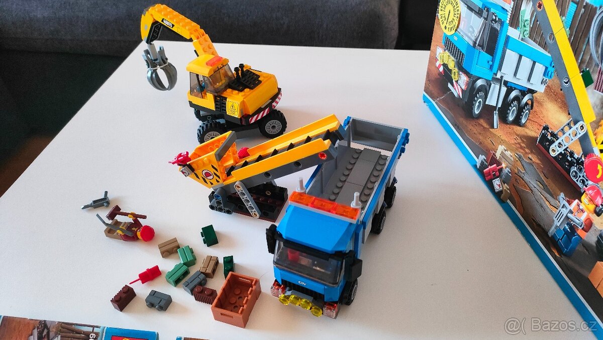 Lego 60075 - sklápěčka a nakladač