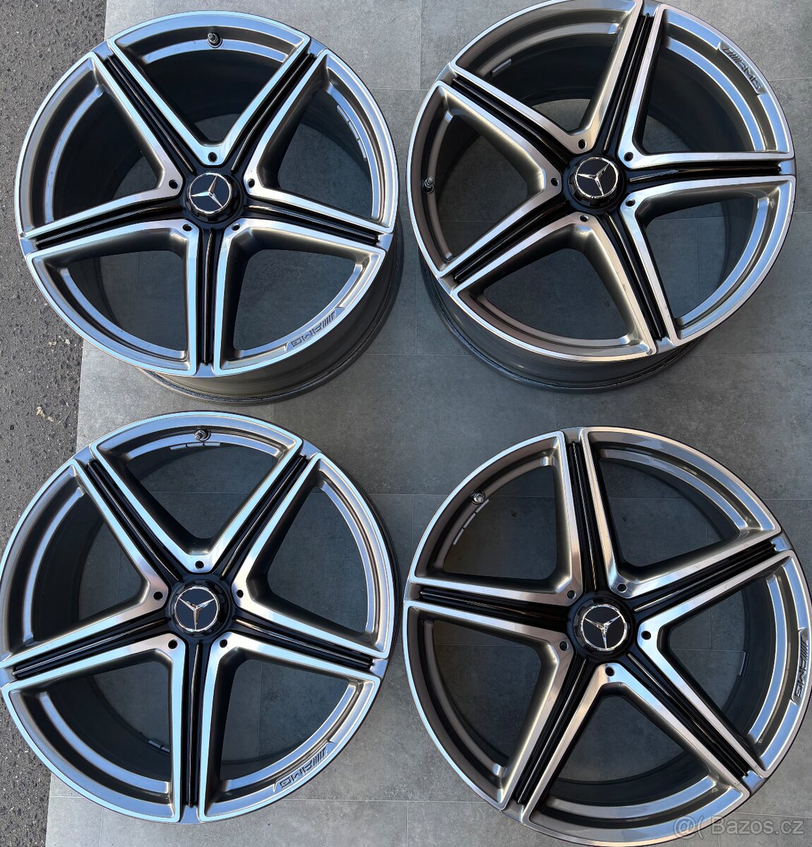 Mercedes R21 S63 AMG Alu kola 21 Originál 5x112