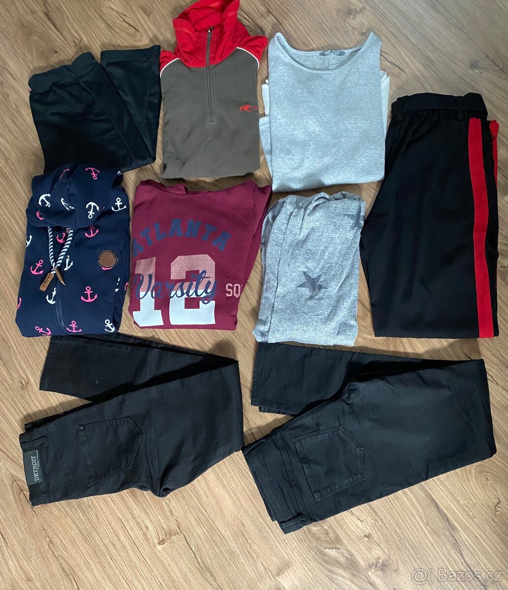 Balík dívčího oblečení vel. 146/152 (H&M, Lindex, F&F)