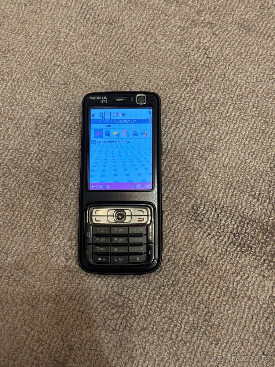 Nokia n73 Black, chybi joystick ale funkcni