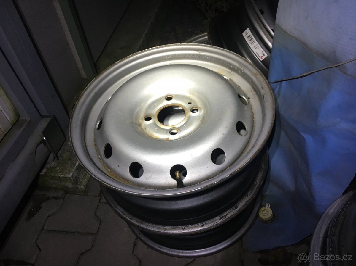 Plechové disky 6Jx15 ET 50 rozteč 4x108