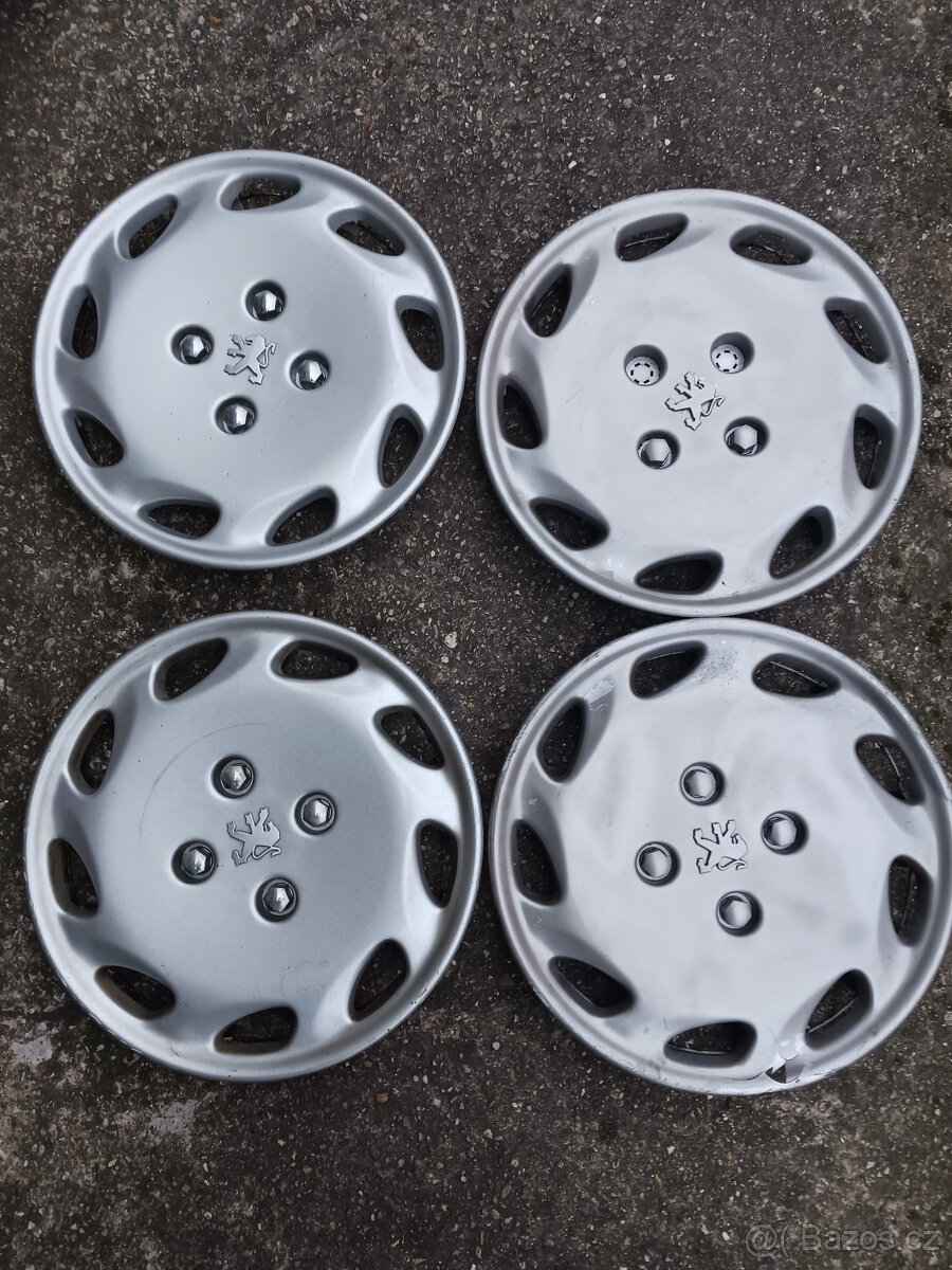 Poklice Peugeot 206, 306, 307, 406 - 14"