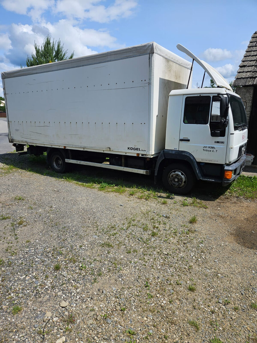 Man L2000 skřín 7,5t
