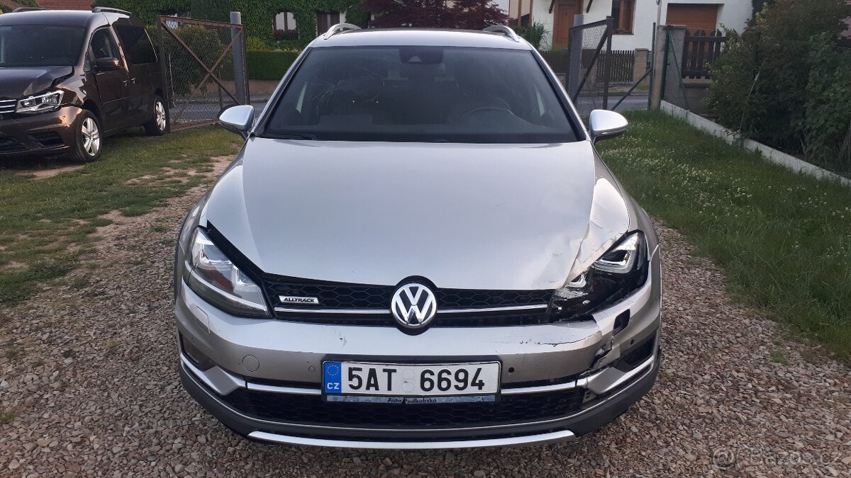 VW Golf 7 Alltrack 2.0TDI,110kW, 4x4 r.v.2016