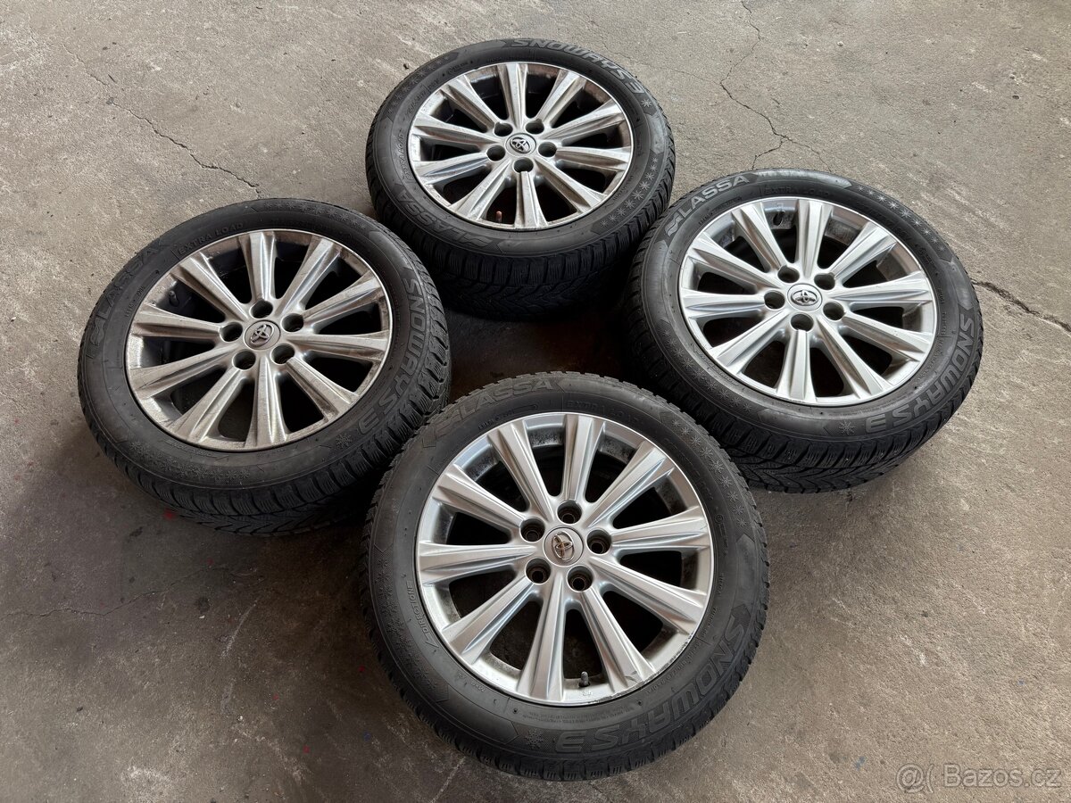 Originální alu kola Toyota 5x114.3 R17 - 215/55/17