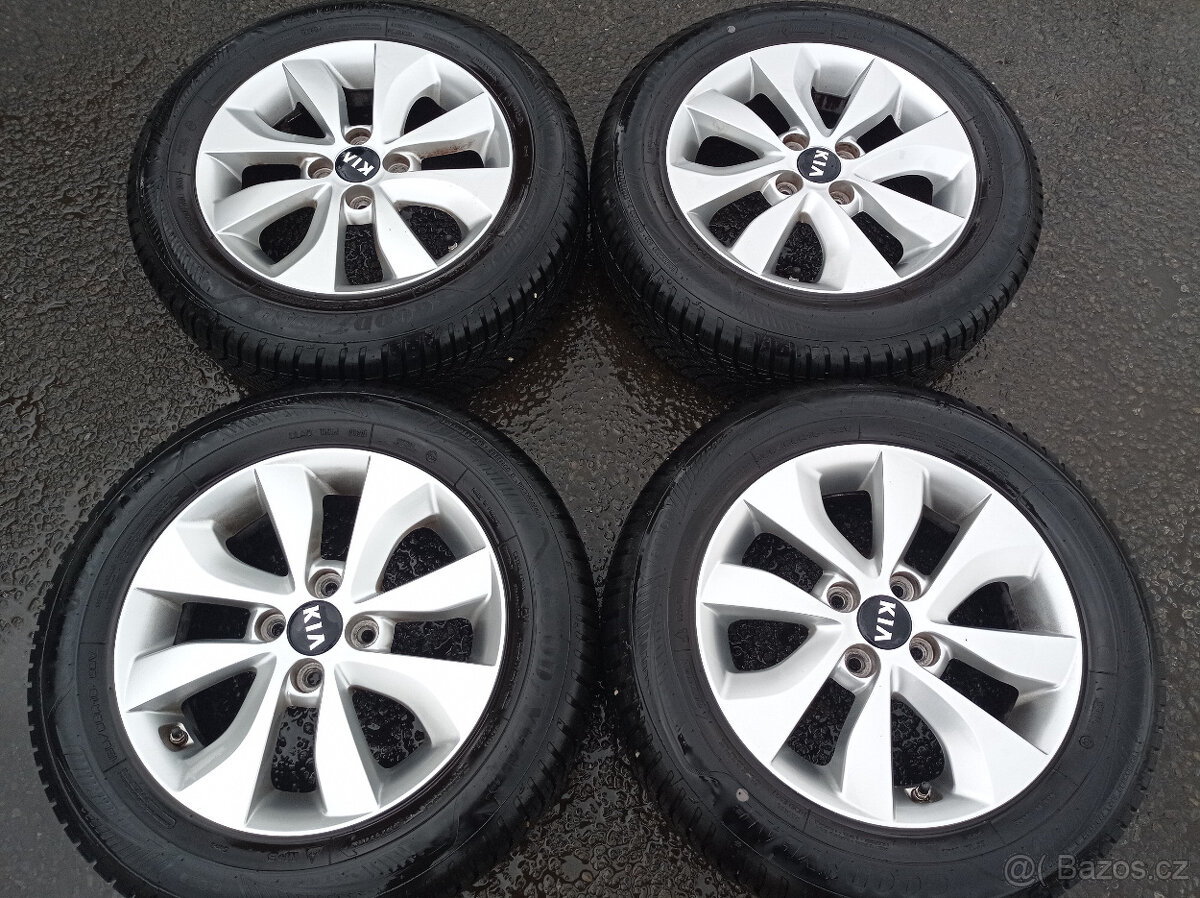 4x100 Kia Rio 5,5Jx15" ET36 č. 52910-1W650 alu disky