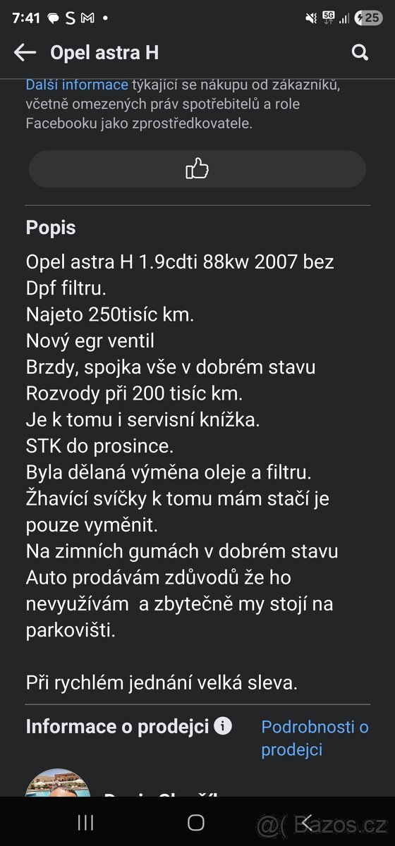 Opel astra H 1.9cdti 88kw
