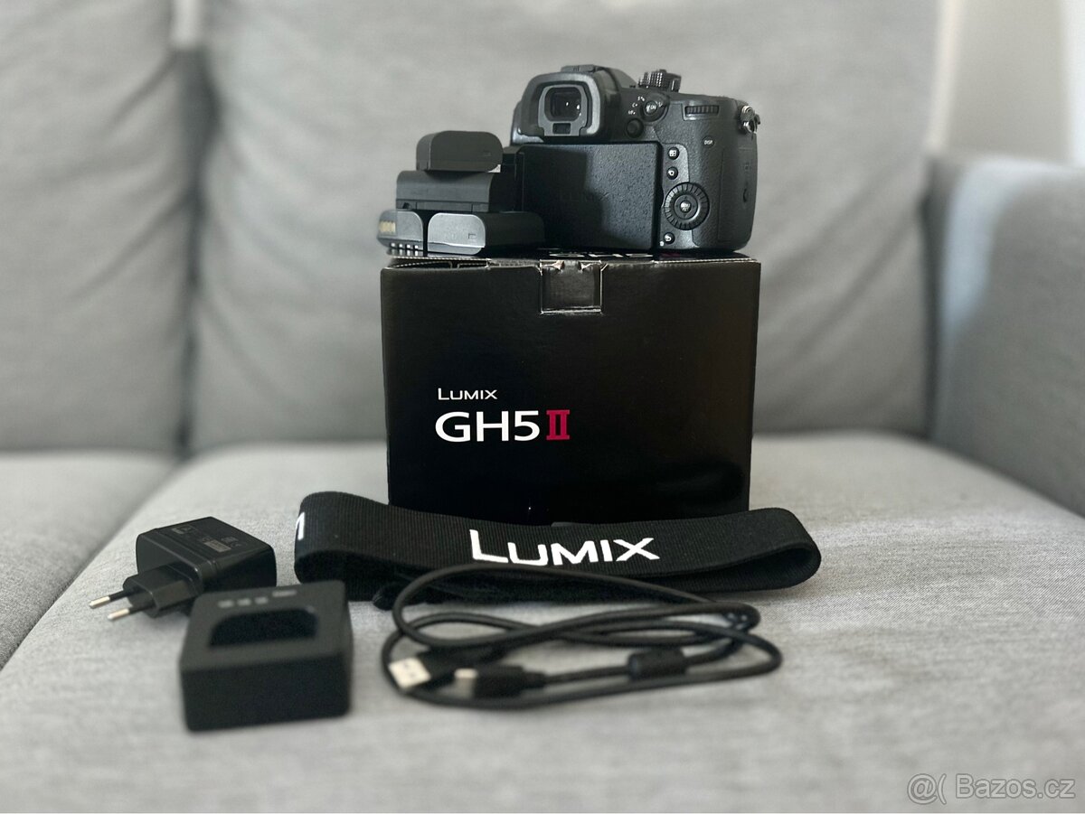 Panasonic Lumix DC-GH5 Mark II + příslušenství