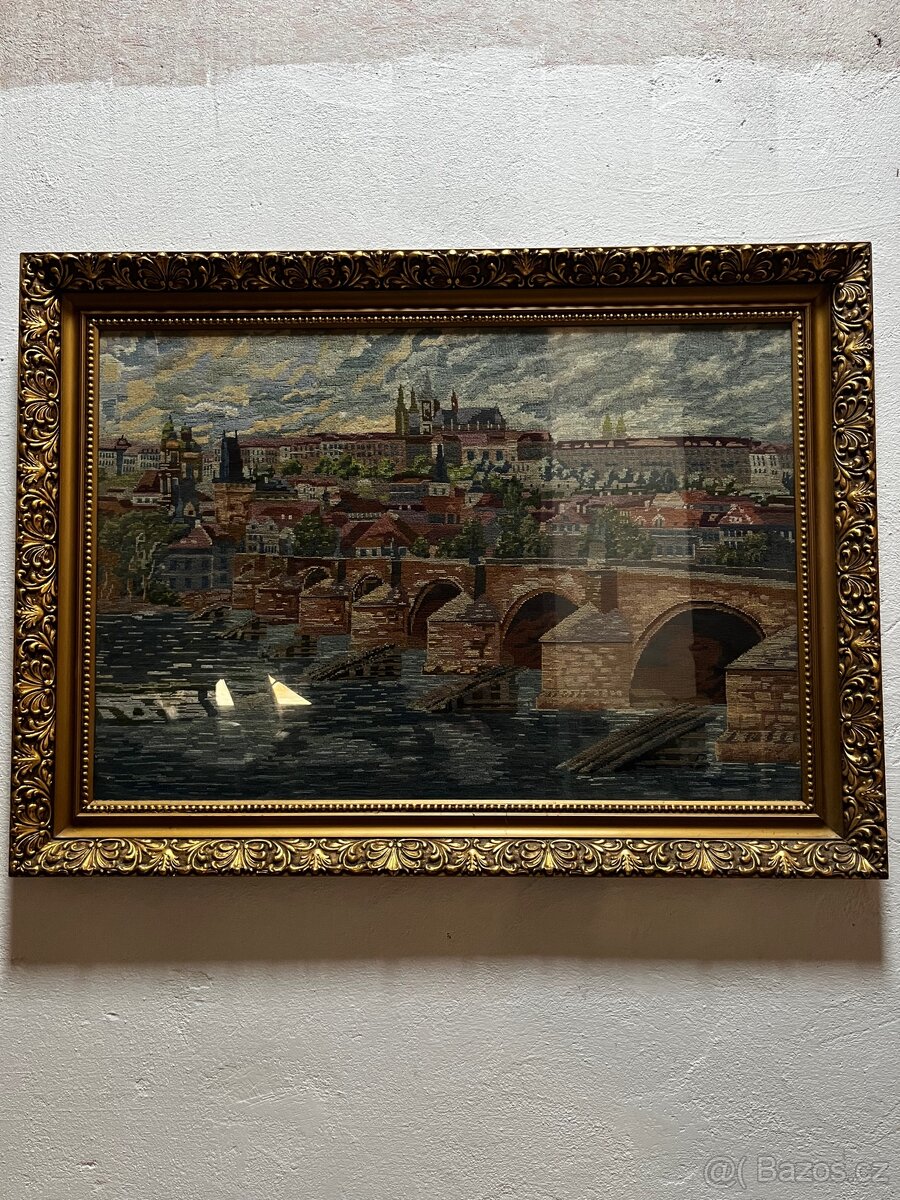 Tkaný obraz, Praha