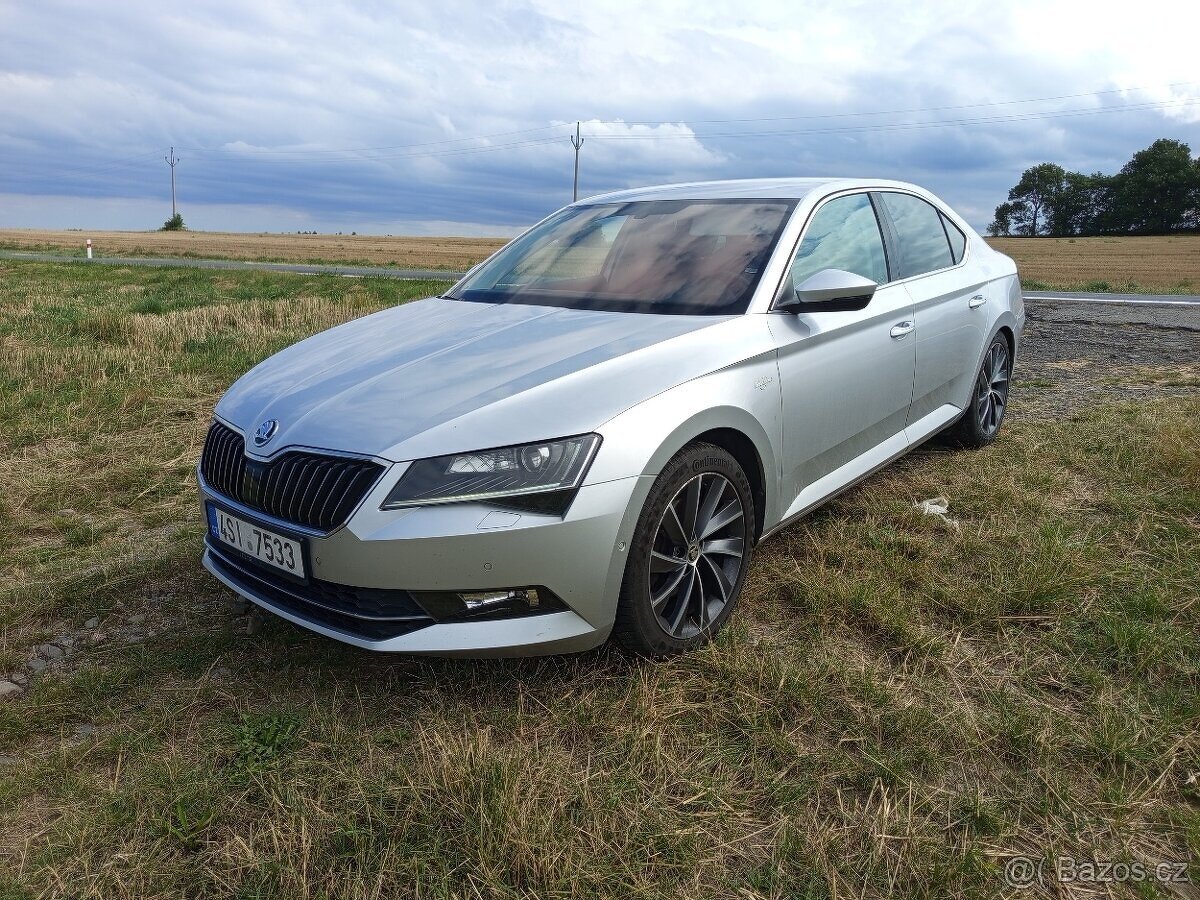 Škoda Superb L&K 2.0 tdi 140 kw, 6 kvalt