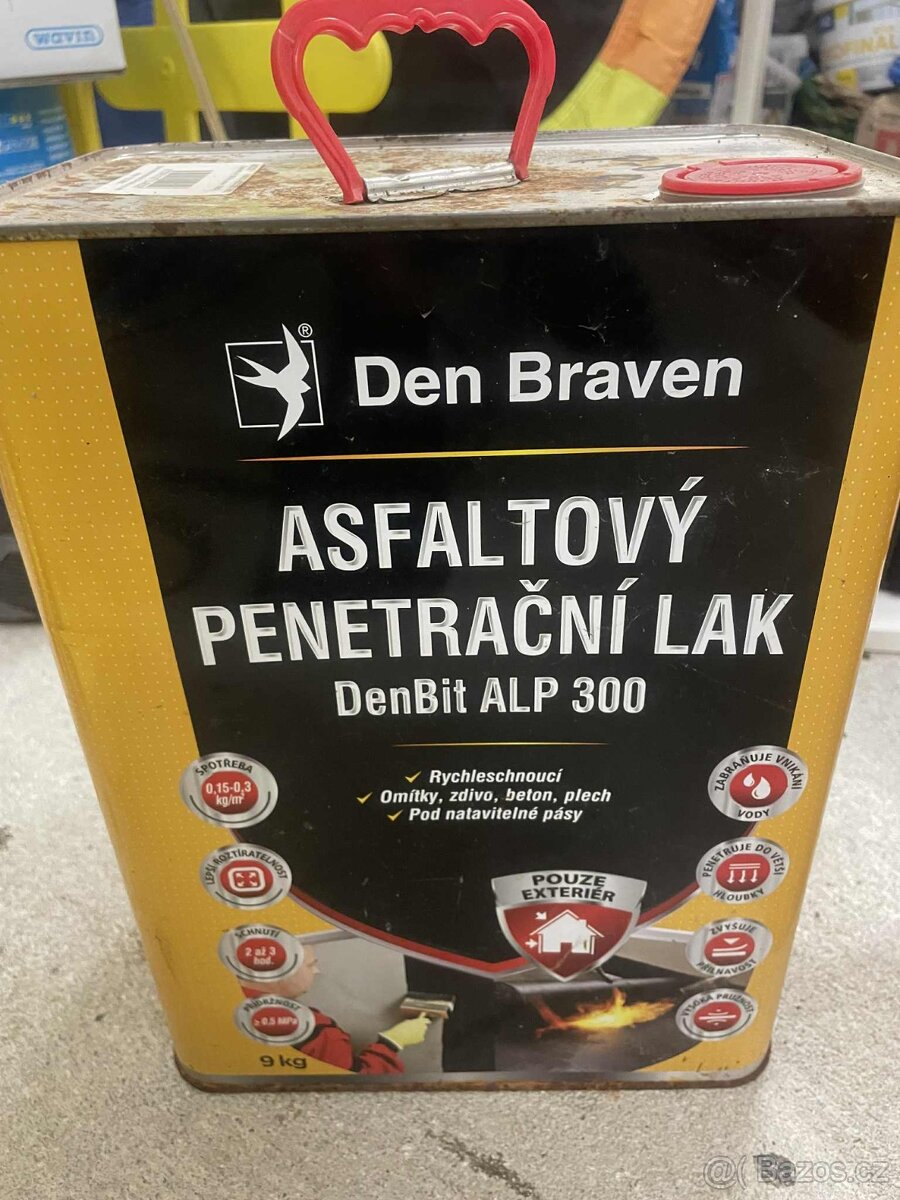 Asfaltový lak penetrační 9 kg