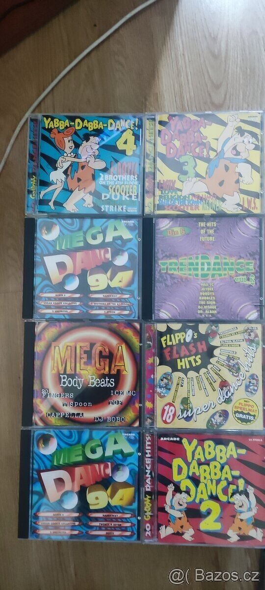 Prodám Staré CD 90s Dance a Pop