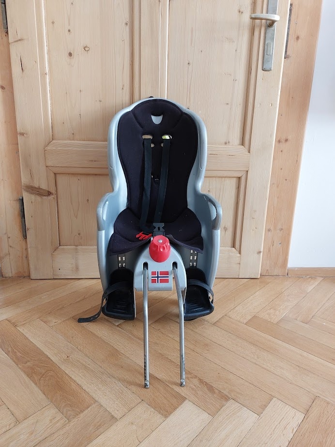 Dětská sedačka na kolo