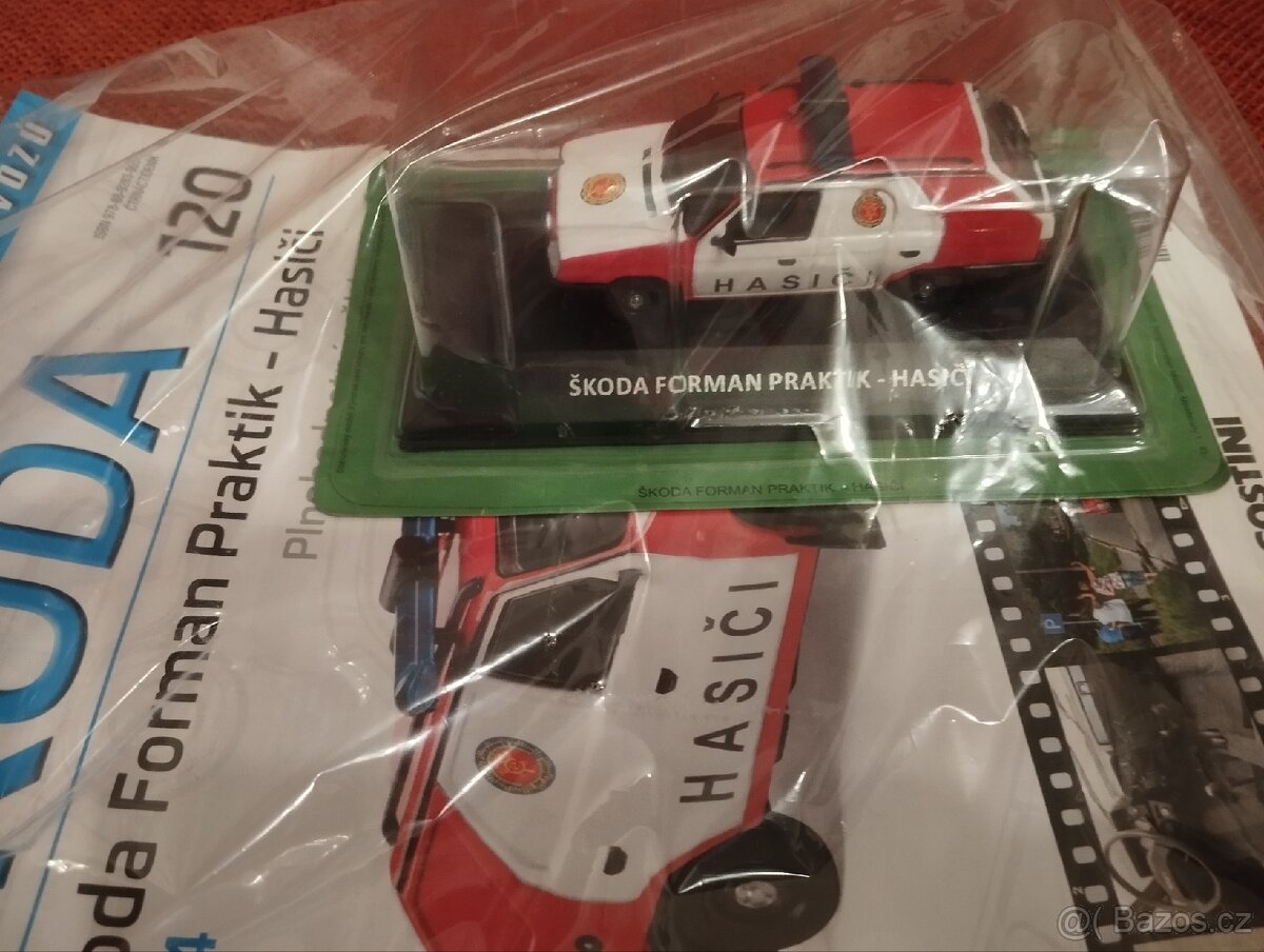 Škoda Forman Praktik Hasiči 1:43 Deagostini