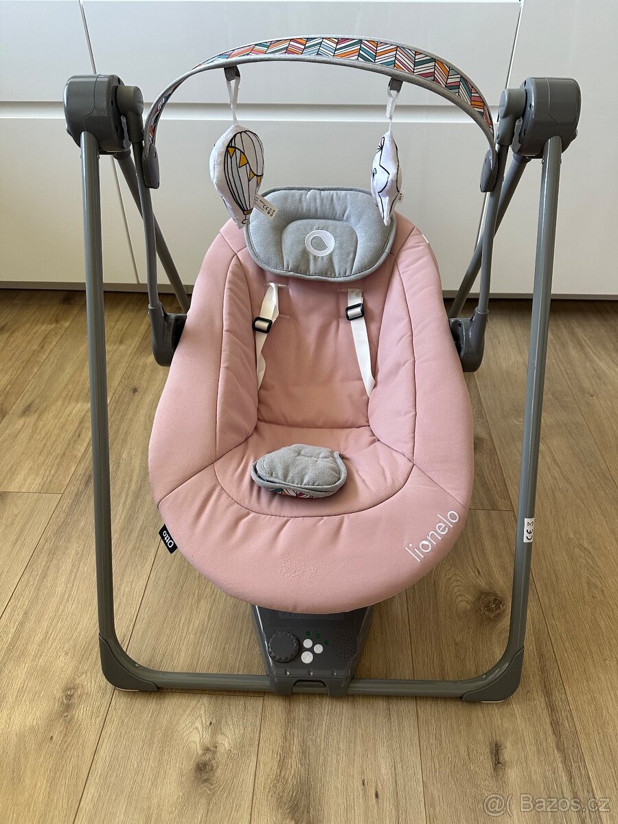 Houpátko Lionelo Otto Baby Pink