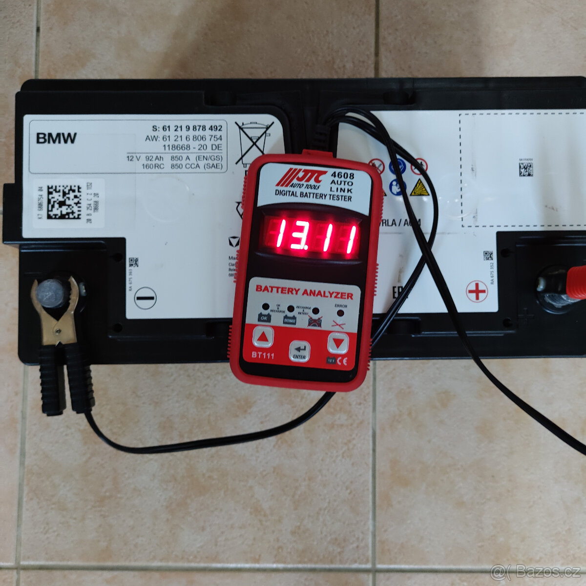 Autobaterie AGM 92Ah Start-Stop BMW