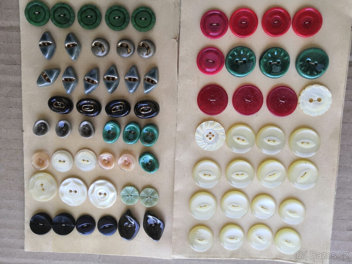 Keramické knoflíky