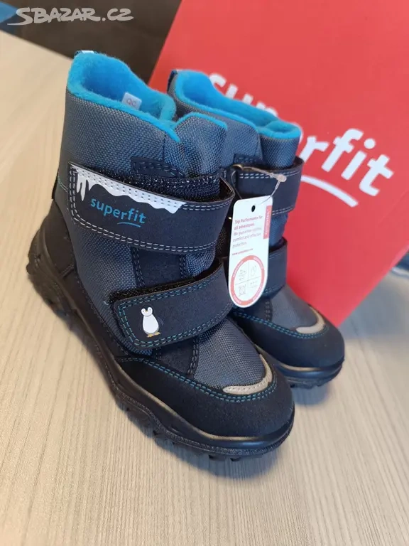 Nove Dětské zimní boty s membranou Superfit,vel.28
