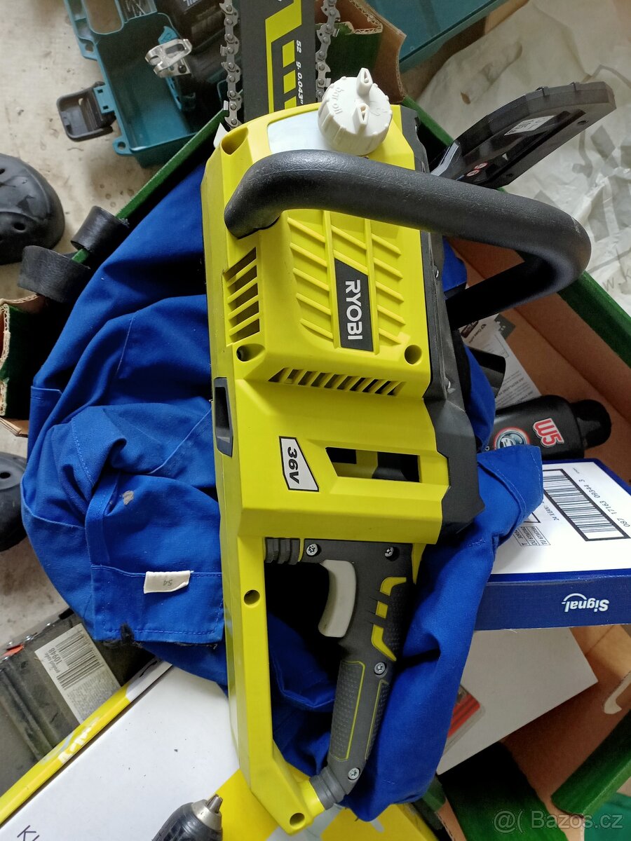 Aku motorová pila Ryobi