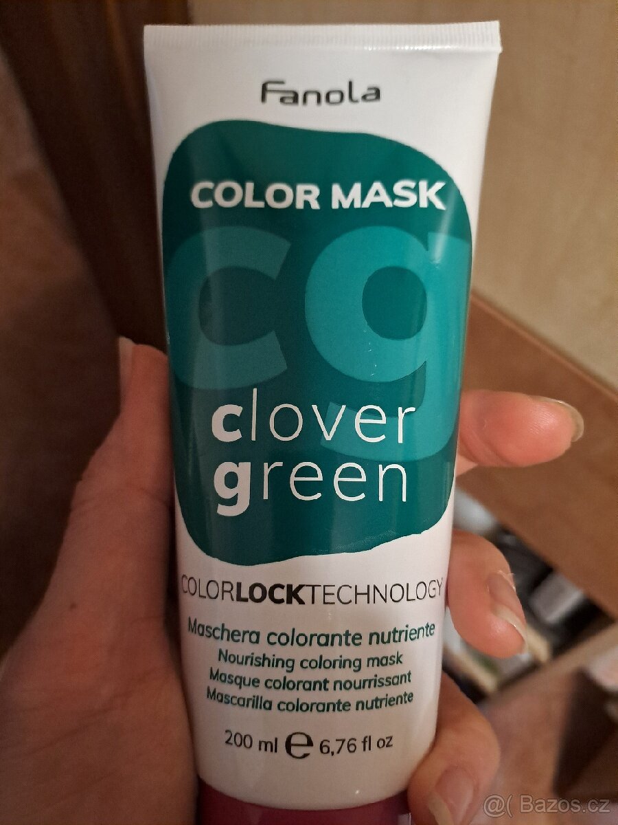 Color mask Fanola 200ml zelená