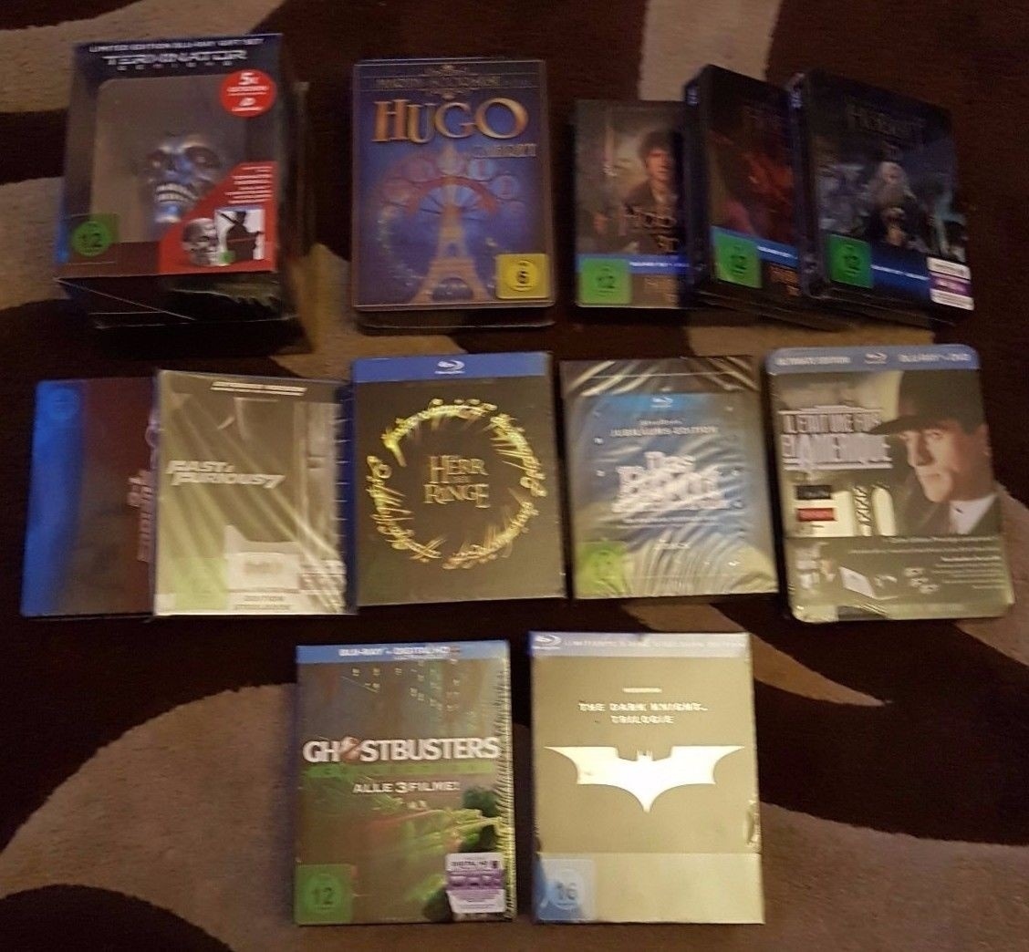 Mega Blu-ray Steelbook kolekce Nejlepší filmy Limitovaná edi