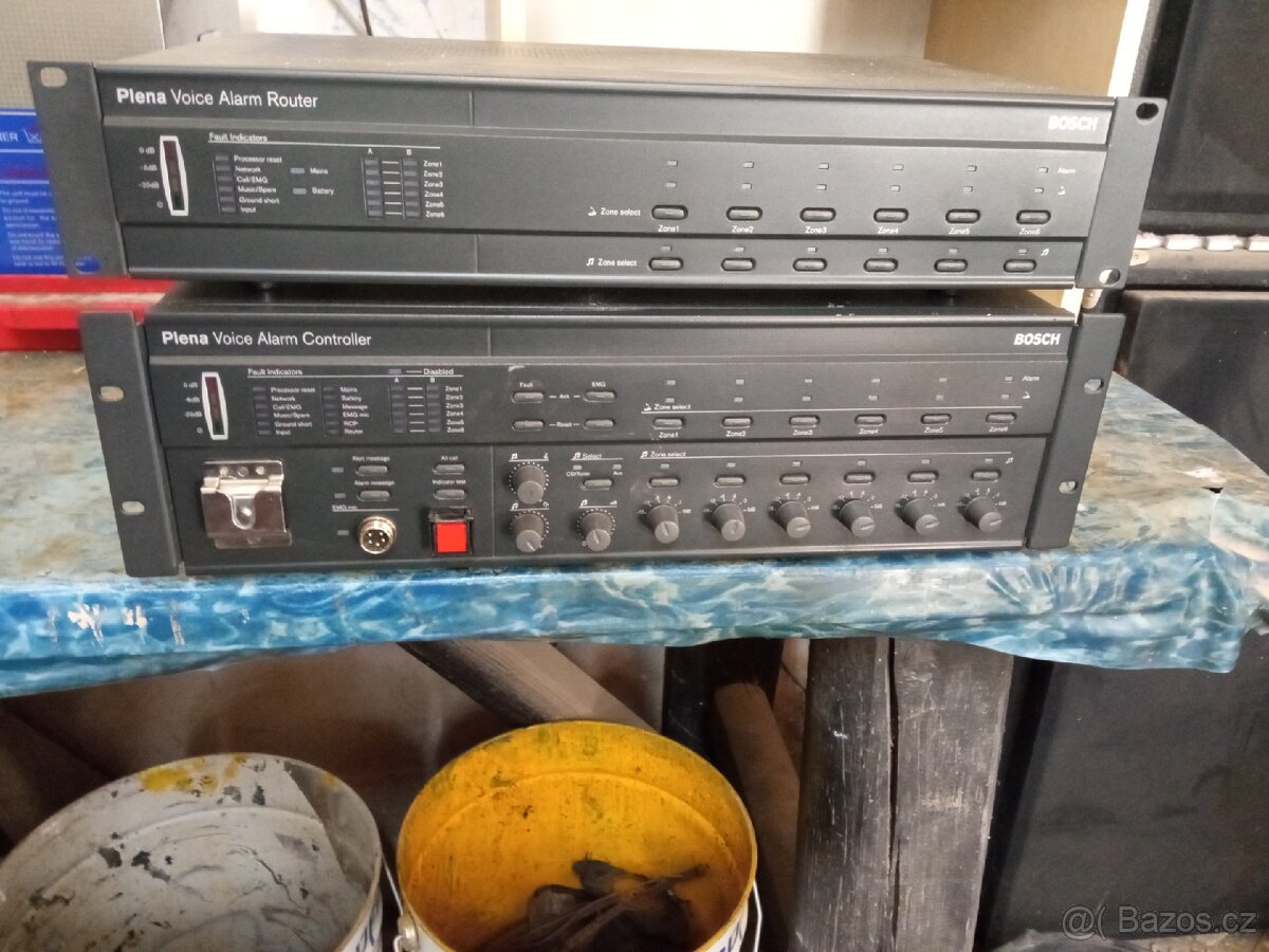 Bosch plana voice system rozhlas zesilovac