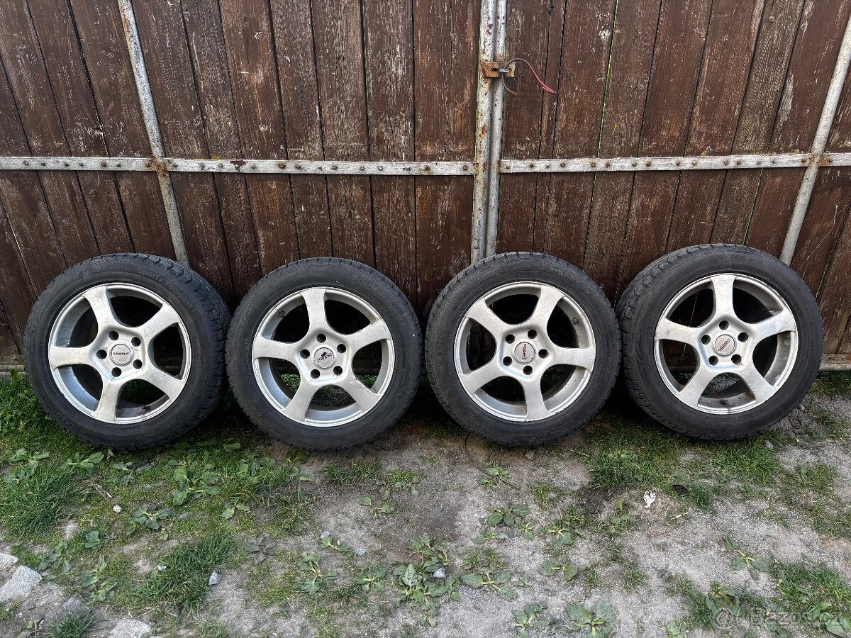 5x120 r16 205/55/16 alu zimní bmw e36/e46