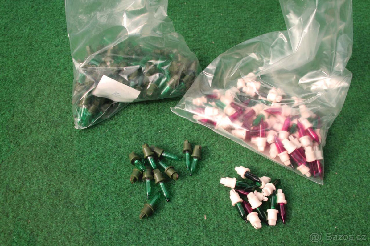 náhradní žárovky pro Vánoční řetěz více variant