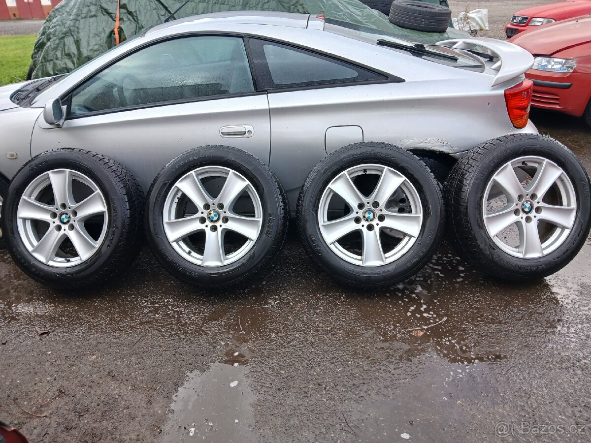 Originální BMW alu sada kol se zimními pneu Sava
