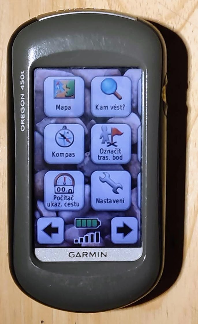 Navigace Garmin Oregon 450t