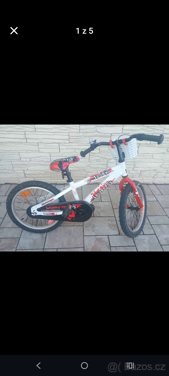 Dětské kolo Leader Fox 18