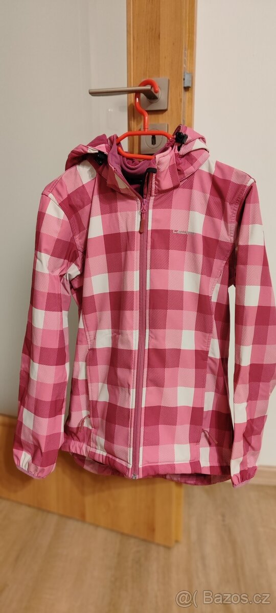 Prodám dívčí softshellovou bundu LEWRO